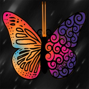 butterflies: 125