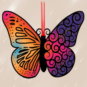 butterflies: 310