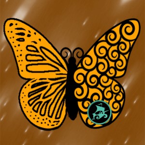 butterflies: 416