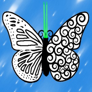 butterflies: 268