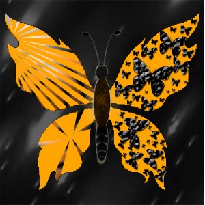 butterflies: 150