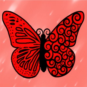butterflies: 650