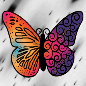 butterflies: 718
